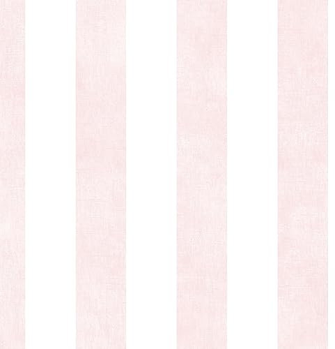 Norwall ST36935 Papier peint Motif rayures Rose