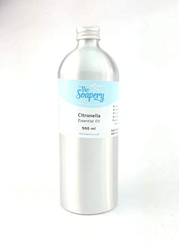 Ätherisches Zitronella-Öl, 500 ml, 100 % rein und natürlich