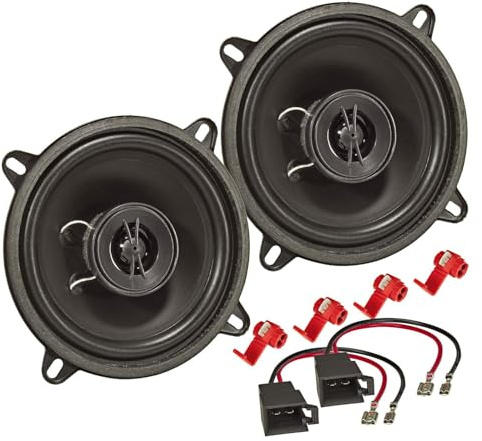 tomzz Audio 4039-010 TA13.0-Pro Lautsprecher Einbau-Set kompatibel mit Opel Movano Astra Renault Master 130mm Koaxial System