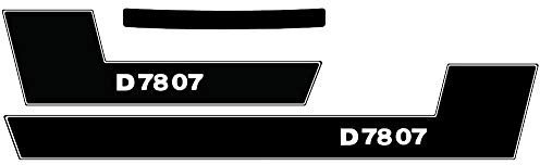 Deutz Aufkleber für Traktor D7807 Logo Emblem Sticker Label