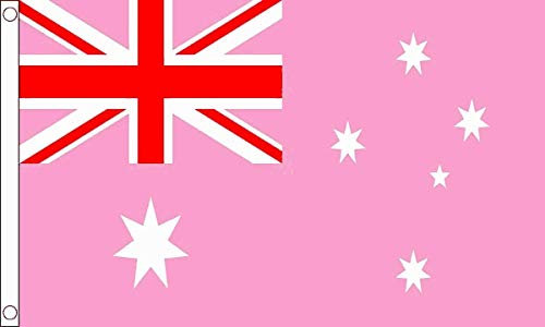 U24 Fahne Flagge Australien Pink Rosa 90 x 150 cm