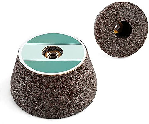 75X40X25mm Angle Grinder Wheel,50/100 Grit Grinding Wheels Blades for Angle Grinder Grinding Worn Axe Blades Knife Blades (50 Grit)