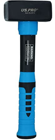 2.2lb / 1kg Stoning Sledge Lump Hammer with Fibreglass Non Slip Handle