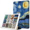 DuraSafe Cases für iPad 4. iPad 3. iPad 2. - 9,7 Zoll [iPad 4/3 / 2 Old Model ] A1396 A1416 A1430 A1403 A1458 A1459 A1460 A1395 A1397 PC Printed Clear Back Cover - Stellar Night Painting