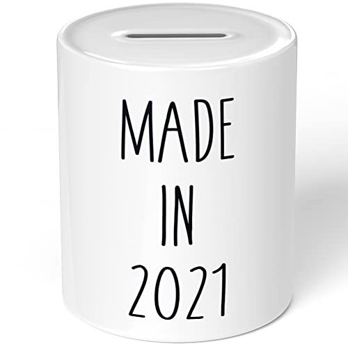 JUNIWORDS Spardose Sparbüchse, Made in 2021 (1004026)