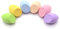 Dolovemk Lot de 6 mini éponges de maquillage sans latex, éponge de maquillage bon marché, couverture impeccable pour fond de teint liquide, 3,6 cm (sec)/3,6 cm (humide), 6 couleurs