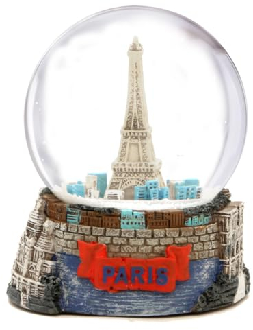 Mini Paris Effiel Tower Schneekugel, 6,3 cm