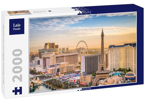 Lais Puzzle Skyline von Las Vegas, Nevada, USA 2000 Teile