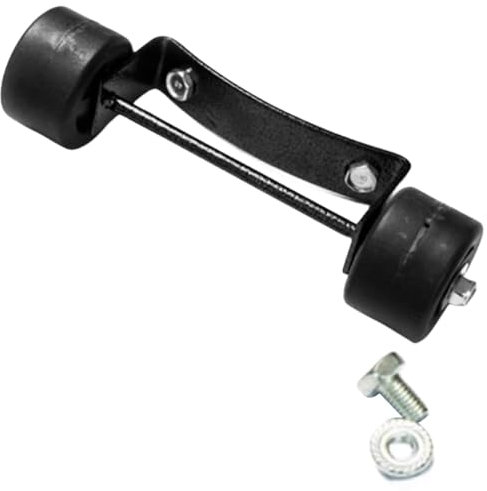Closer Roulettes universelles de rechange pour chauffage de terrasse, support + roues noires