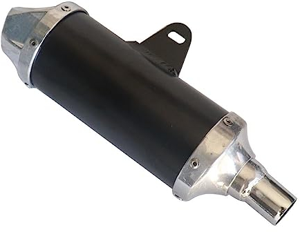 Auspuff Schalldämpfer Motorrad Schalldämpfer Aluminium Auspuff Schalldämpfer Rohr Für BBR Stil Chinesischen Für KAYO Für BSE Für Apollo Pit Bike Dirt Bike 110cc 125cc Endschalldämpfer Muffler (Color