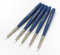 Paintersisters® Silikon-Pinselset klein, Blauer Stil