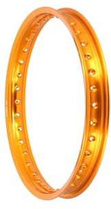 Felge 1,6 x 17 Alufelge, Orange eloxiert - Simson S53, S83