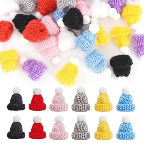 Weihnachtsmütze, Tree hut, Wichtel zubehör weihnachten, Mini sombrero, Niko lausmütze, Mini partyhüte, Weihnachten mütze (Mehrfarbig 2)