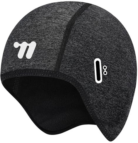LuTuo Fahrrad Mütze Winter | Wintermütze Fahrradmütze | Bike Warm Cap Winddichte Helmmütze | Helm-Unterziehmütze Herren/Damen für Fahrradhelm Skihelm Sportmütze für Radfahren Motorradfahren Skifahren