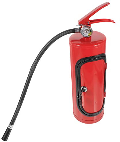 Amosfun Contenitore Per Vino in Metallo Scatola Per Liquori Mobiletto Portabottiglie Estintore Design Regalo