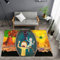 ZCSJFCAI Nicht-Slip 3D Druck Rick und Morty Cartoon Anime Teppich, Schlafzimmer Wohnzimmer Dekoration, Bereich Teppich Non-Slip Bodenmatte.,80 * 120cm