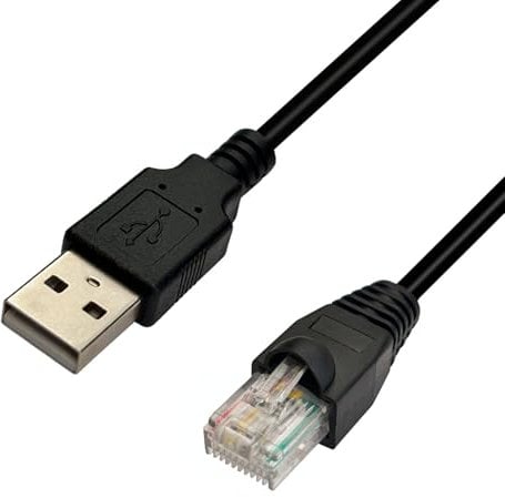 DSD TECH SH-RJ50A USB to RJ50 Cable for APC UPS PowerChute Equivalent to AP9827(3M/10FT)