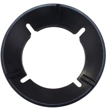 Gas Stove Wok Ring Gas Hob Universal Pan Support Kitchens Pot Holders 4 Slots- Black