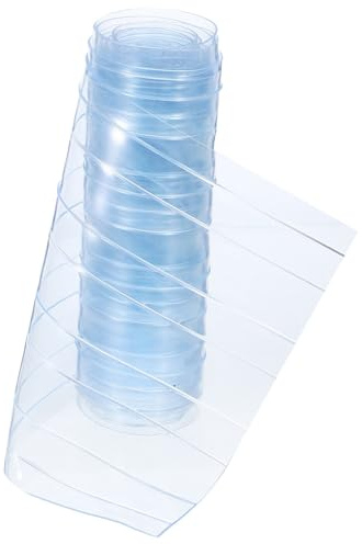 ibasenice Kunststoff-türklappe als Hundevorhang Wetterfest und Isolierend als Ersatzteil für Hundeklappen aus PVC-Material Einfach zu Montieren für Außenbereich