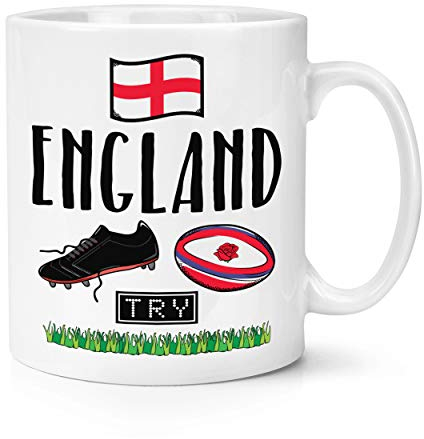Rugby England 10oz Mug Cup