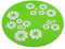 ele ELEOPTION Premium Quality Silicone Pad Non-slip Mat for 1.6 L Automatic Daisy Water Fountain, Safe for Dogs Cats Green