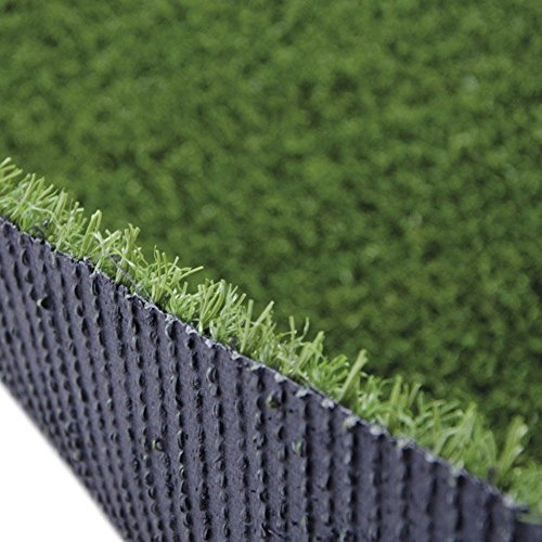 VERDELOOK Prato Artificiale in Polipropilene con Fondo in Lattice, 1x15 m, Spessore 15 mm