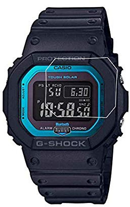 Zshion Displayschutzfolie für Casio GW-B5600, ultradünn, explosionssicher, kratzfest, Displayschutzfolie für Casio GW B5600, kristallklar, 3 Stück