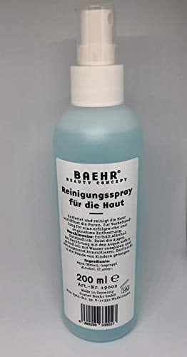 Baehr Beauty Concept Reinigungsspray für die Haut, 200ml