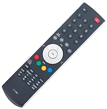 ALLIMITY CT-865 CT865 Fernbedienung Ersetzen für Toshiba TV Regza 26WL65G 27WL65 37WLT67 15VL54G 15VL56B 20W300 26WLG66S 27WLG65 42WL67Z 17WL56B 23WL56G 26WL66Z 27WL54G