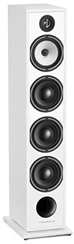 Triangle - Enceinte Colonne Hi-FI BOREA BR09 - Puissance Admissible 170W - Rendement 92 DB/W/m – Haut-parleurs 16 cm – Polyvalente Musique et Home-Cinéma - 206 x 1095 x 314 mm - Blanc (Pièce)