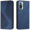NEXCURIO Handy Hülle für Xiaomi Redmi Note 10 Pro Handyhülle mit Kartenfäch Klapphülle Klappbar Schutzhülle Leder Flip Wallet Case Cover Tasche Handytasche Stoßfeste - Blau