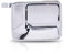 for Ford F-250 Super Duty Exterior Door Handle Front Or Rear, Passenger Side Chrome (1999-2016) | Trim:All Submodels