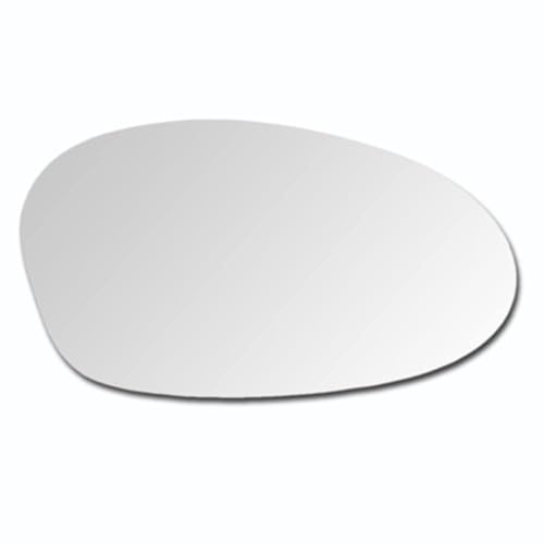 Ersatzspiegelglas Spiegelglas zum Kleben Außenspiegel Rechts Sphärisch Konvex passend für BMW 1er E81 E82 E87 E88 2004-2009