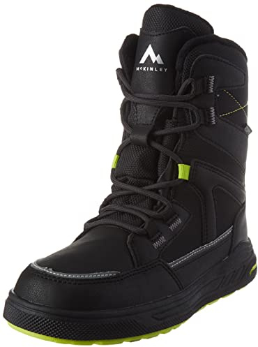 MC KINLEY Vallter Aqx Steigschuhe, Black Night Green Li, 35 EU