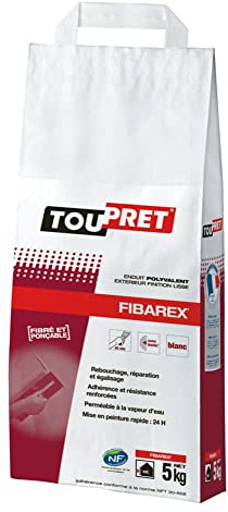 FIBAREX TOUPRET 5 kg – Füllmasse für den Außenbereich, Fasern, Pulver