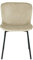 exitodesign Polsterstuhl Talin - Gepolsterter Stuhl - Esszimmerstühle - Esstisch Stühle - Stuhl Küche Wohnzimmer - Haltbares Material - Wohnzimmer Möbel - 48 x 60 x 79 cm - Beige