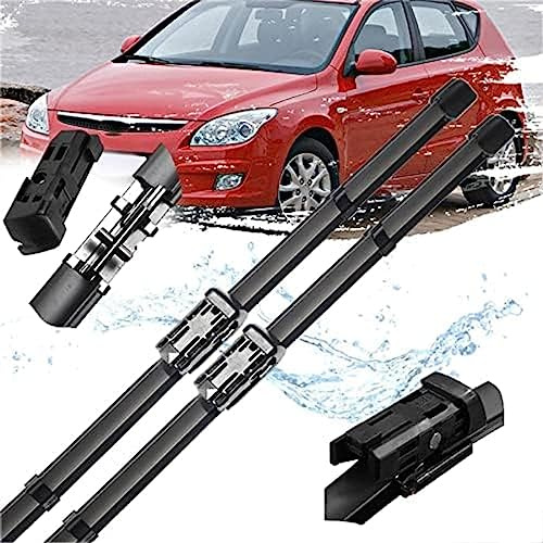 Escobillas de limpiaparabrisas de Coche, para Hyundai I30 2007 2008 2009 2010 FD 30 Parabrisas Delantero Cepillos limpiaparabrisas Accesorios de Coche Pegatinas