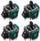 GruDawu 4pcs New Upgraded 3D Analog Sensor Wheel Thumb Sticks Joystick Rocker Module Replacement for XBOX Series X/S Controller