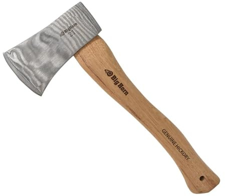 Big Horn 15142 21 Oz Hatchet Axe with Hickory Handle