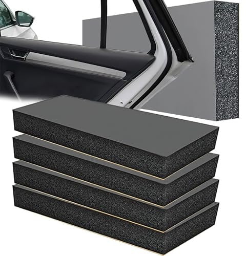 Garagen Wandschutz 4er Set, Selbstklebender Kantenschutz Schaumstoff, Selbstklebend Türwandschutz 3cm Extra Dicker Auto Schutz Garage Garagentor Kantenschutz für Ihr Garagenwand, Parkplatz