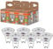 OSRAM Energy Class LED-Reflektor-Lampe PAR16 mit 2 W, 360 lm, kaltweiß (4000 K) aus bleifreiem Glas mit GU10 Sockel in der Energieeffizienzklasse A, 50 mm Durchmesser, IP20,6-Pack