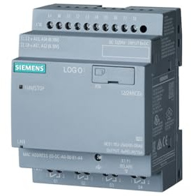 Siemens LOGO! Logikmodul, 8 Eing. Relais Ausg.Typ Analog Eing.Typ