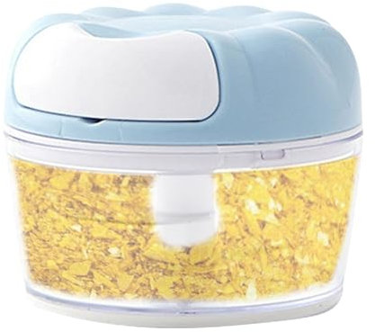 Picadora De Licuadora Manual - Picadora De Alimentos Pequeña, Herramienta Manual Para Moler Verduras De Cocina | Herramienta Compacta Para Picar Cebolla Para Ajo, Cebolla, Aguacate, Pepino Y Pimiento