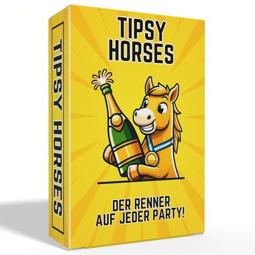 Tipsy Horses | Trinkspiel | Stimmungsboost | Pferderennen | Partyspiel | Trinkspiel für Erwachsene | Partyspiel ab 18