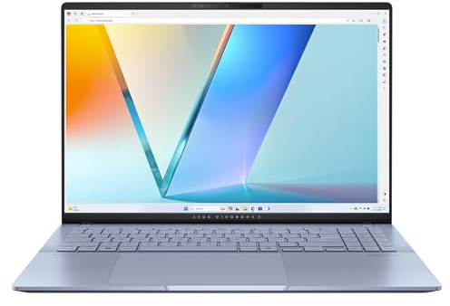 ASUS Vivobook OLED Laptop / 40,6 cm 2880x1800 120Hz / 16 core Intel Ultra 9 285H Intel Arc Graphics / 32GB LPDDR5 4TB NVMe SSD/Single-Zone RGB Backlit Keyboard Thunderbolt 4 Wi-Fi 7/Win11 Pro