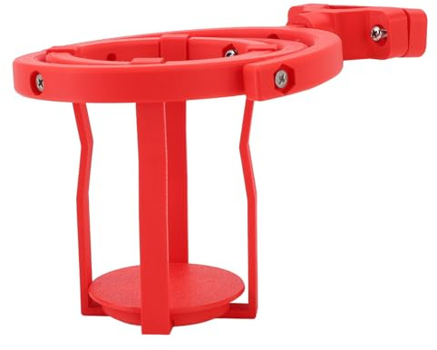 Fabater Porte-Boissons Gyroscopique Auto-nivelant, Anti-déversement, Réglable pour Vélo et Scooter électrique (Rouge)