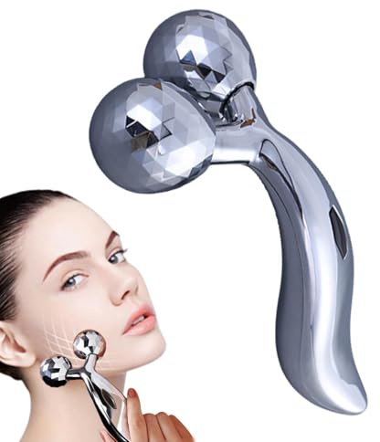 Protoence Gesichtsroller - 3D Tragbares Leichtes Modellier-Massagegerät | Werkzeug Für Die Gesichtsmassage,für Kopfhaut-Massage Entspannung Aromatherapie Zuhause und Reise