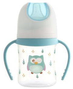 Lulabi Gufetto Mug avec bec doux, 4 mois, 120 ml, bleu