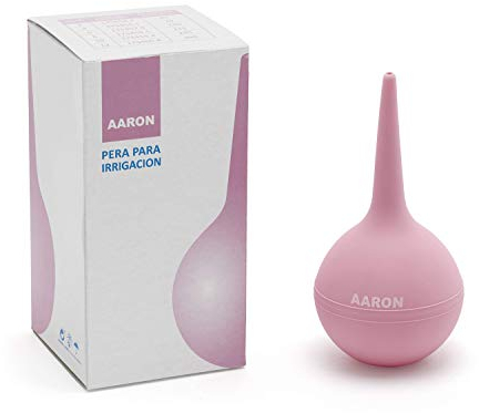 Pera Irrigación AARON® | 6 Números Disponíbles (n2, n4, n6, n8, n10 y n12). Fabricada en una sola pieza de goma blanda acabado soft touch.
