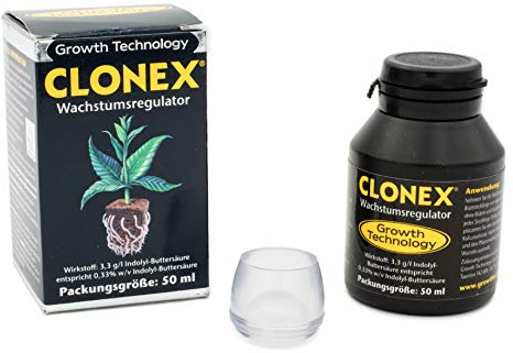 Tauro - 50ml Set mit Gefäß: Clonex Rooting Gel (Wurzelhormon) inkl. Gefäß zum Eintauchen von Stecklingen - 100% Bewurzelung bei richtiger Handhabung - Bekanntermaßen das beste Rooting Gel